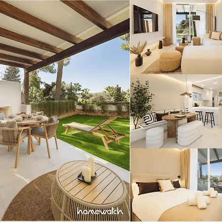 Modern First Floor Apartment, With Private Terrace Garden And Barbecue, In First Line Of Aloha Golf, In Nueva Andalucia Apartment Marbella